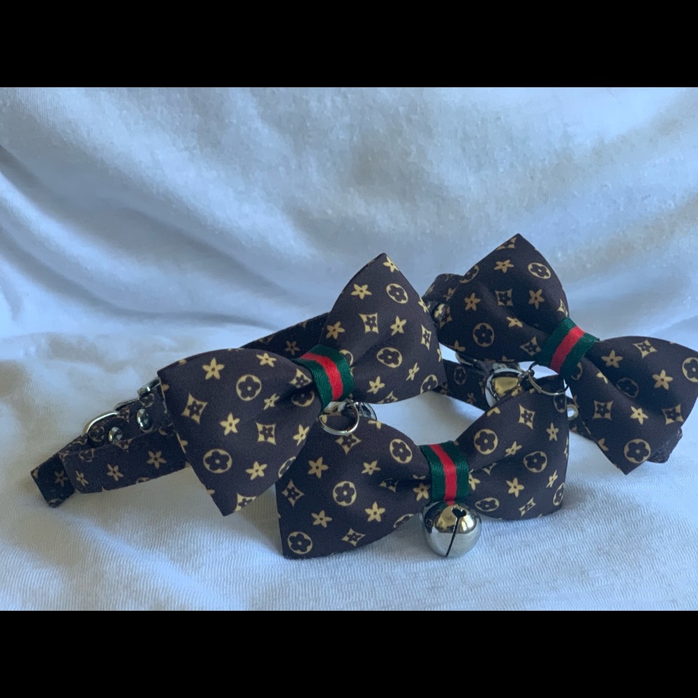 Dogcci collar and bow - Picture 2 of 2